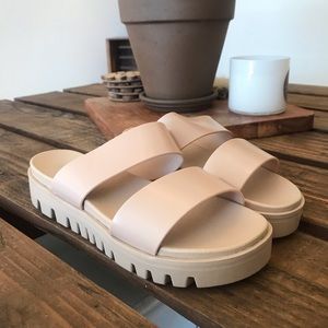 ASOS Chunky Platform Jelly Sandal NWOT